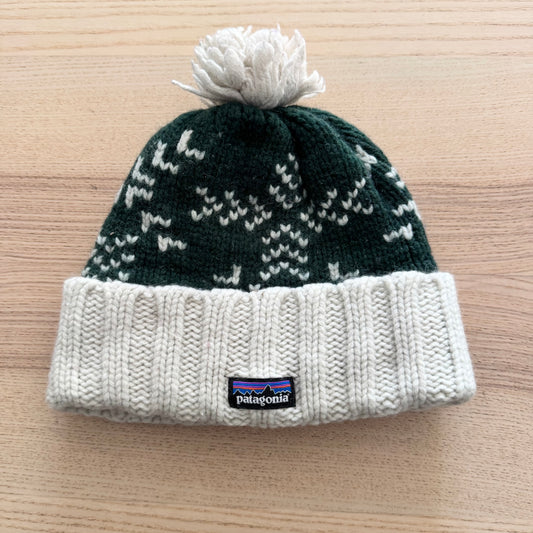Patagonia / Fleece lined knit hat / Kids one size