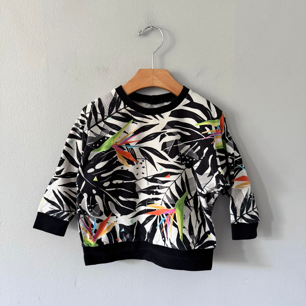 Ivy & Phoenix / Black & white long sleeve / 3T