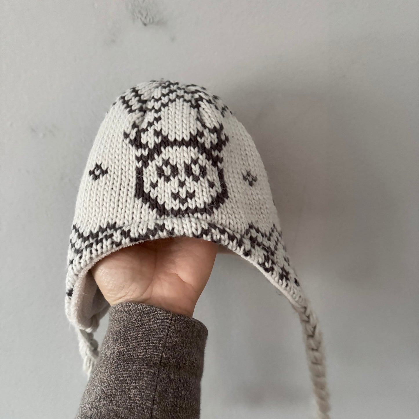 Kombi / Fleece lined knit hat / 6-12M - 2 Available