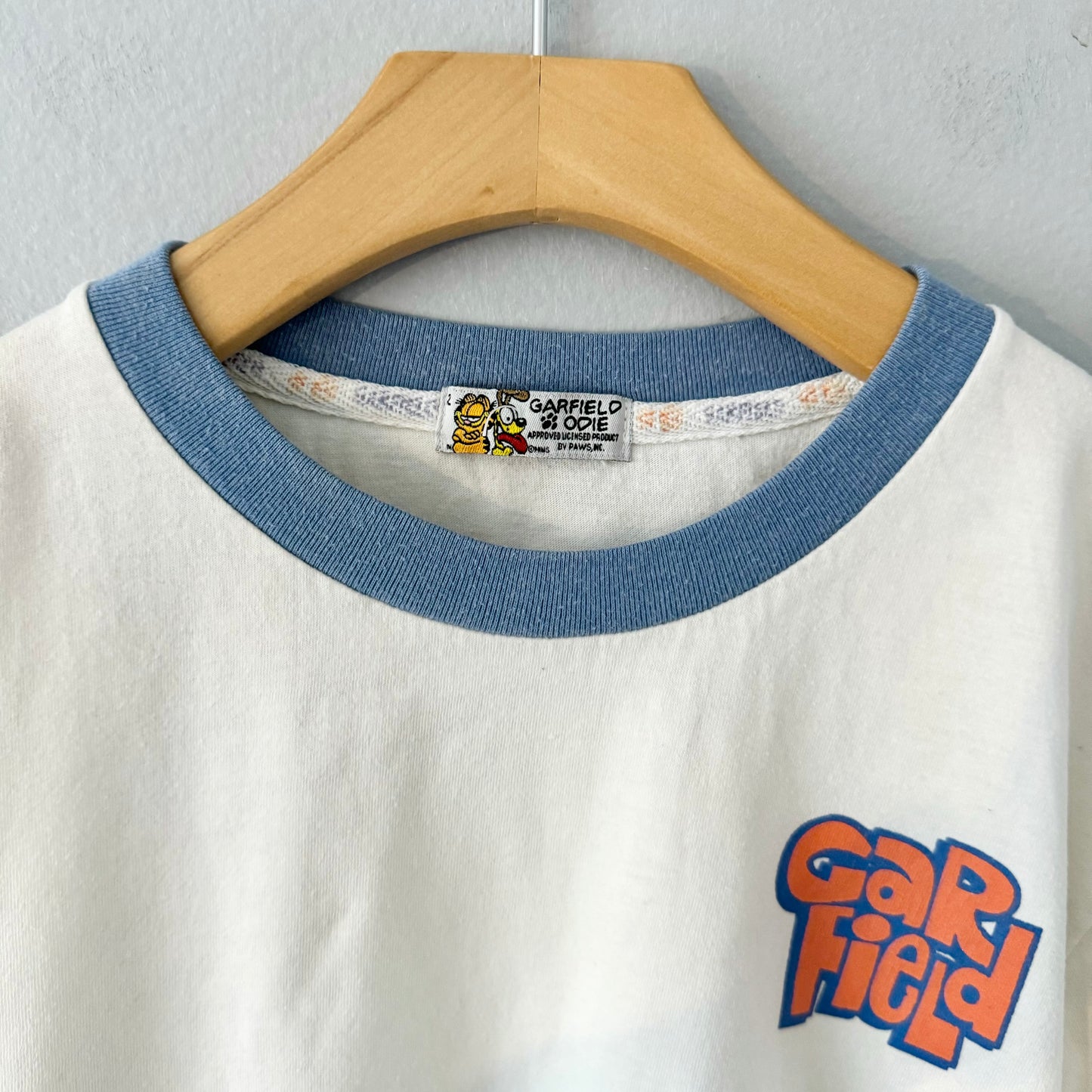 Vintage Garfield / White T-shirt / 12Y