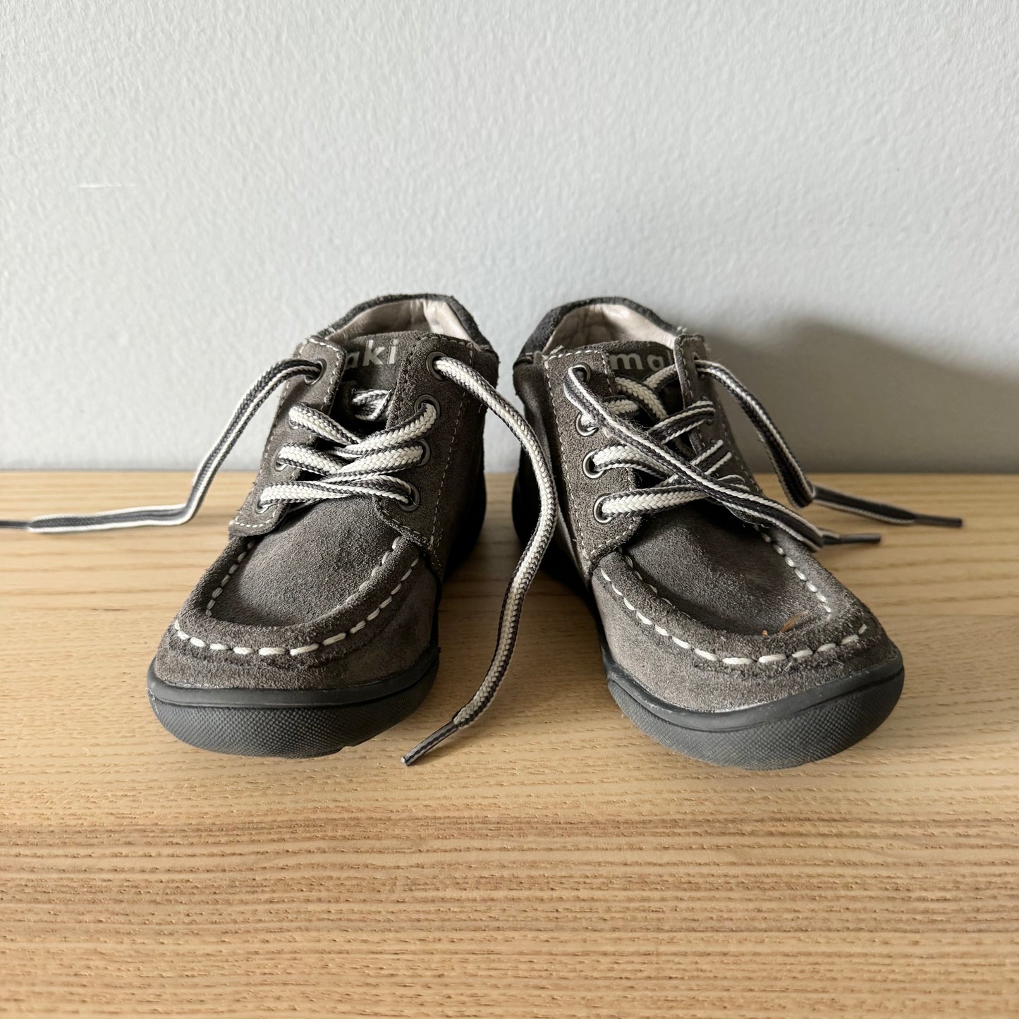 Maki / Grey lace up boots / EU20(US4)