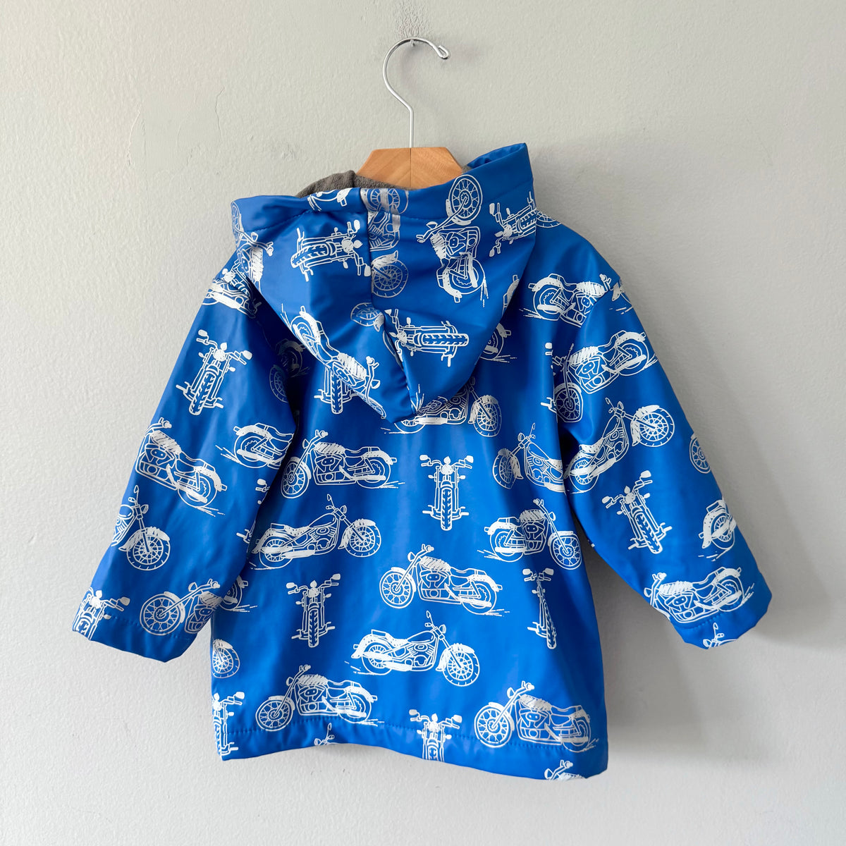 Hatley / Blue x motorbike rain jacket / 3T