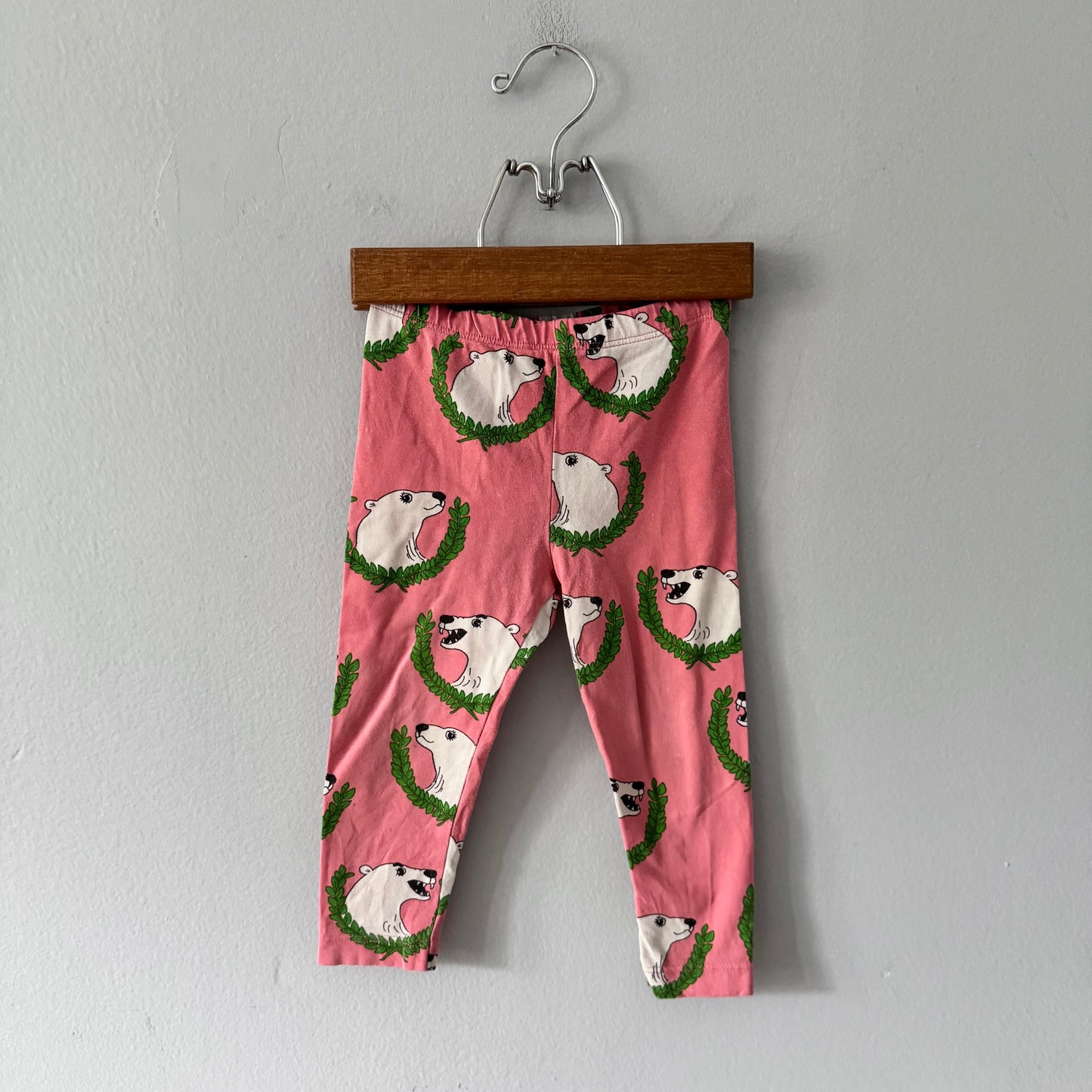 Mini Rodini / Pink leggings / 12-18M