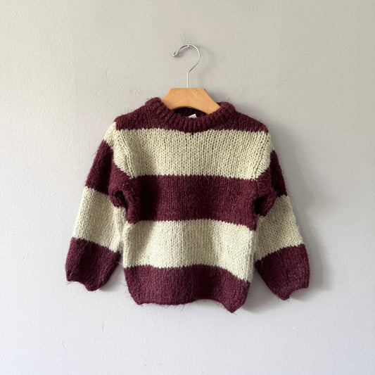 Zara / Striped knit pullover / 2-3Y