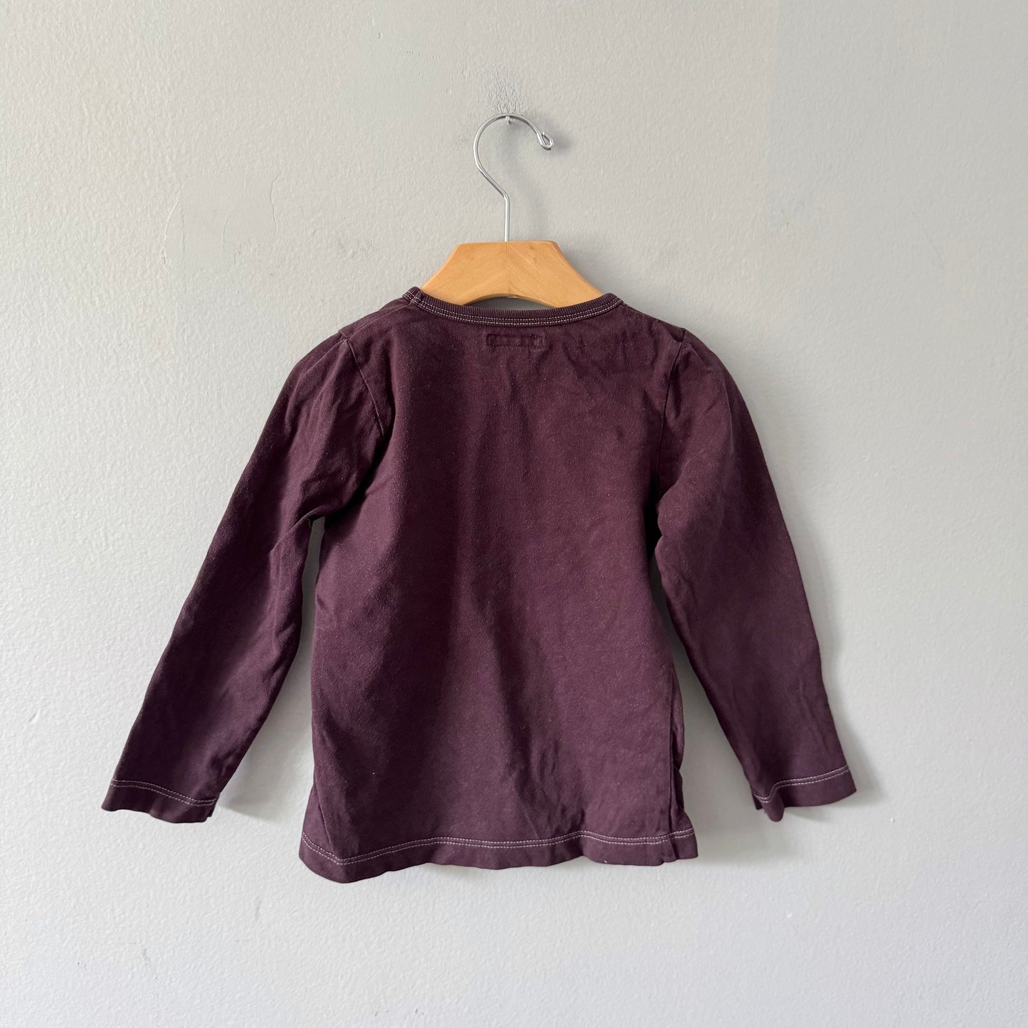 Roots Vintage / Long sleeve top - dark brown / 3T