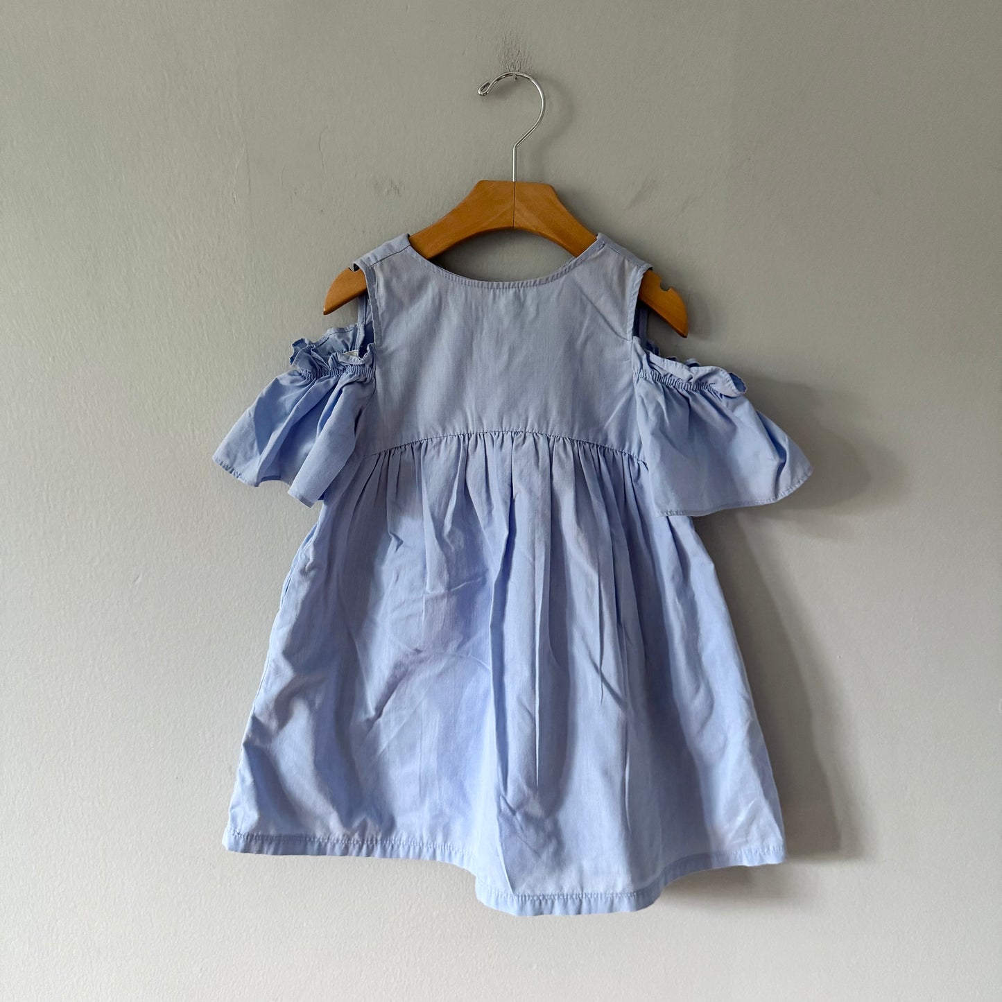Zara / Blue blouse dress / 5Y