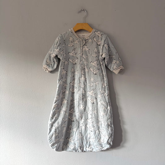 Nest / Sleep sack - light blue x owl 1.0tog / 6-18M