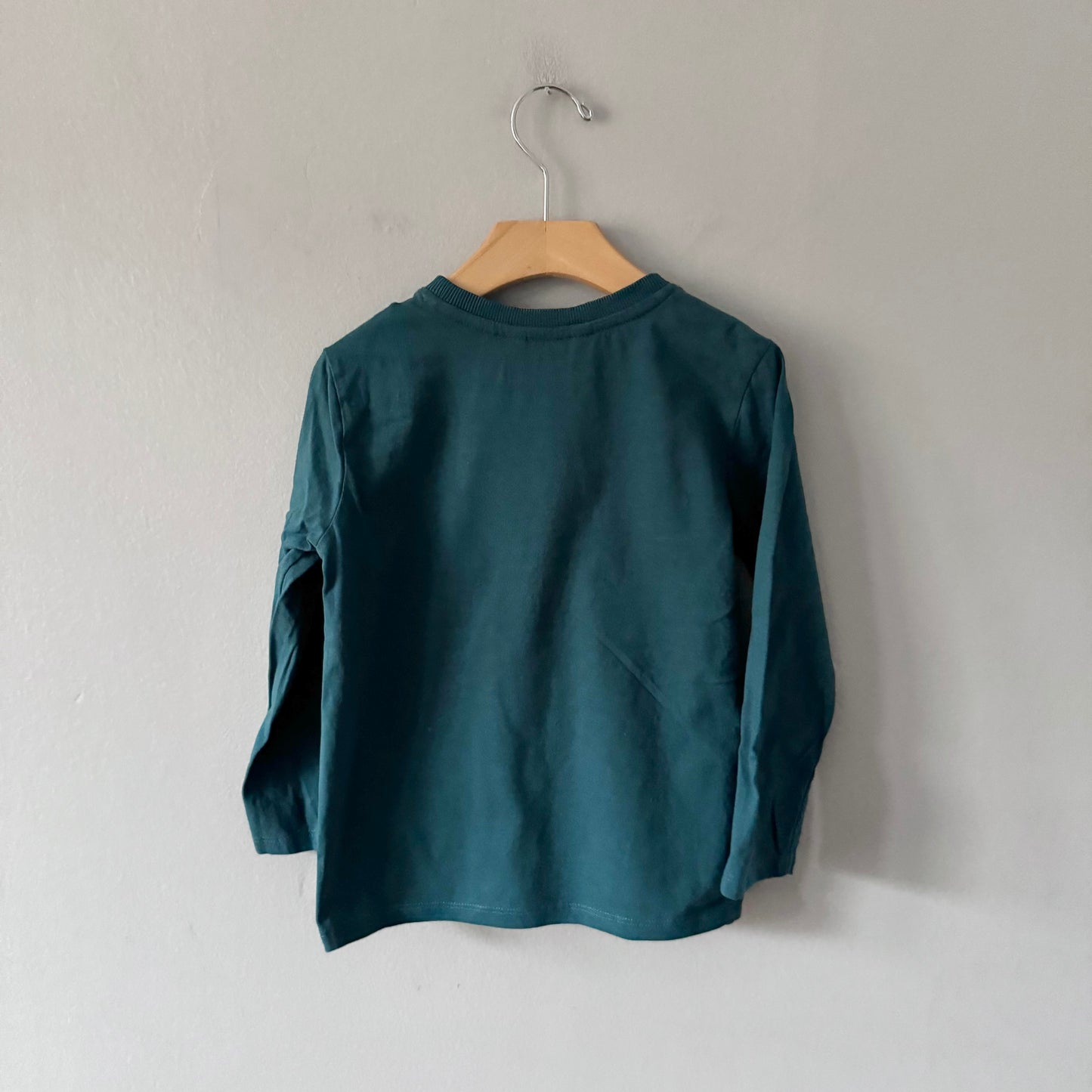 Mango / Green long sleeve top / 5-6Y