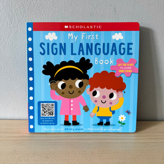 My First Sign Language Book - Brand new