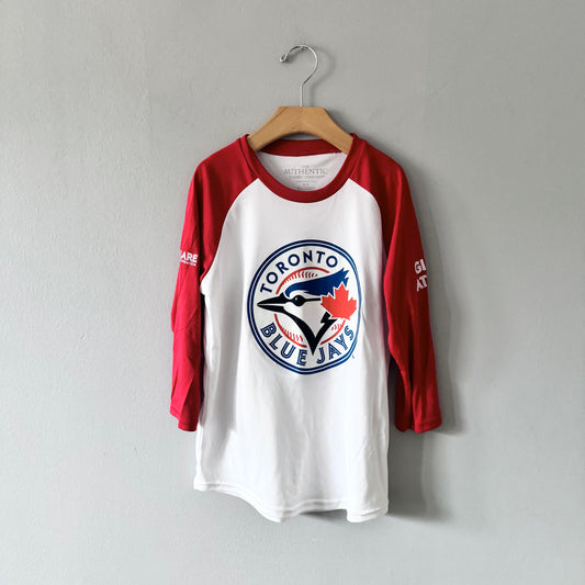 MLB / Toronto Blue Jays, Girls at bat raglan / Youth S