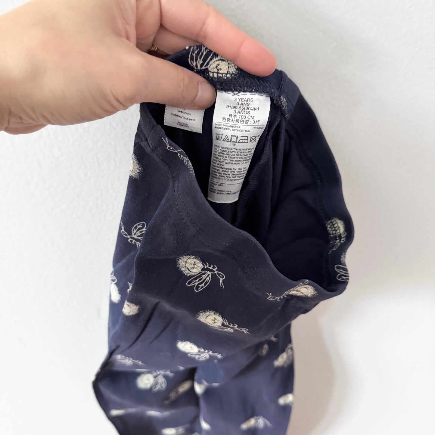 Gap / Ensemble pyjama marine / 3 ans