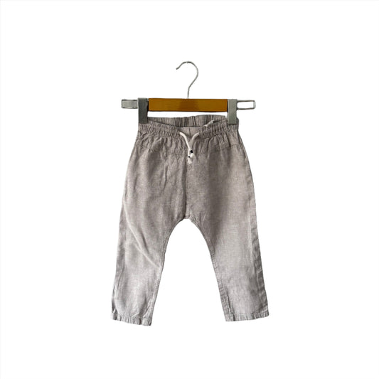 H&M / Light grey cotton pants / 18-24M