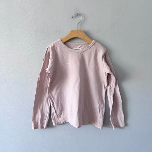 Mini mioche / Light pink long sleeve tee / 8Y