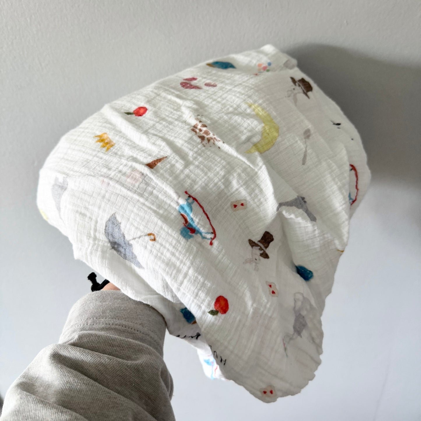 Sans marque / Draps de berceau en mousseline de coton