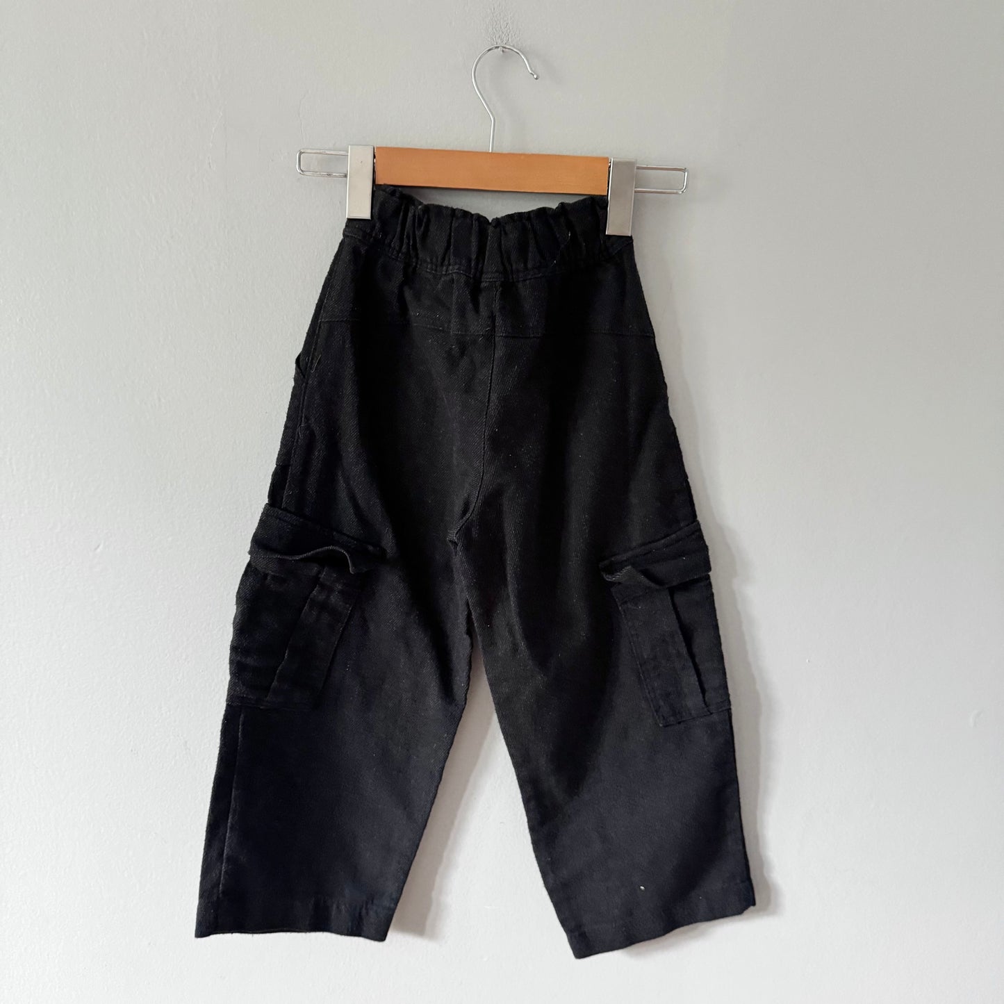 Zara / Dark grey flannel pants / 6Y