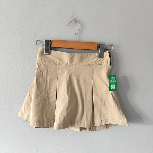Gap / Beige chino skirt / 6Y - New with tag - 2 Available