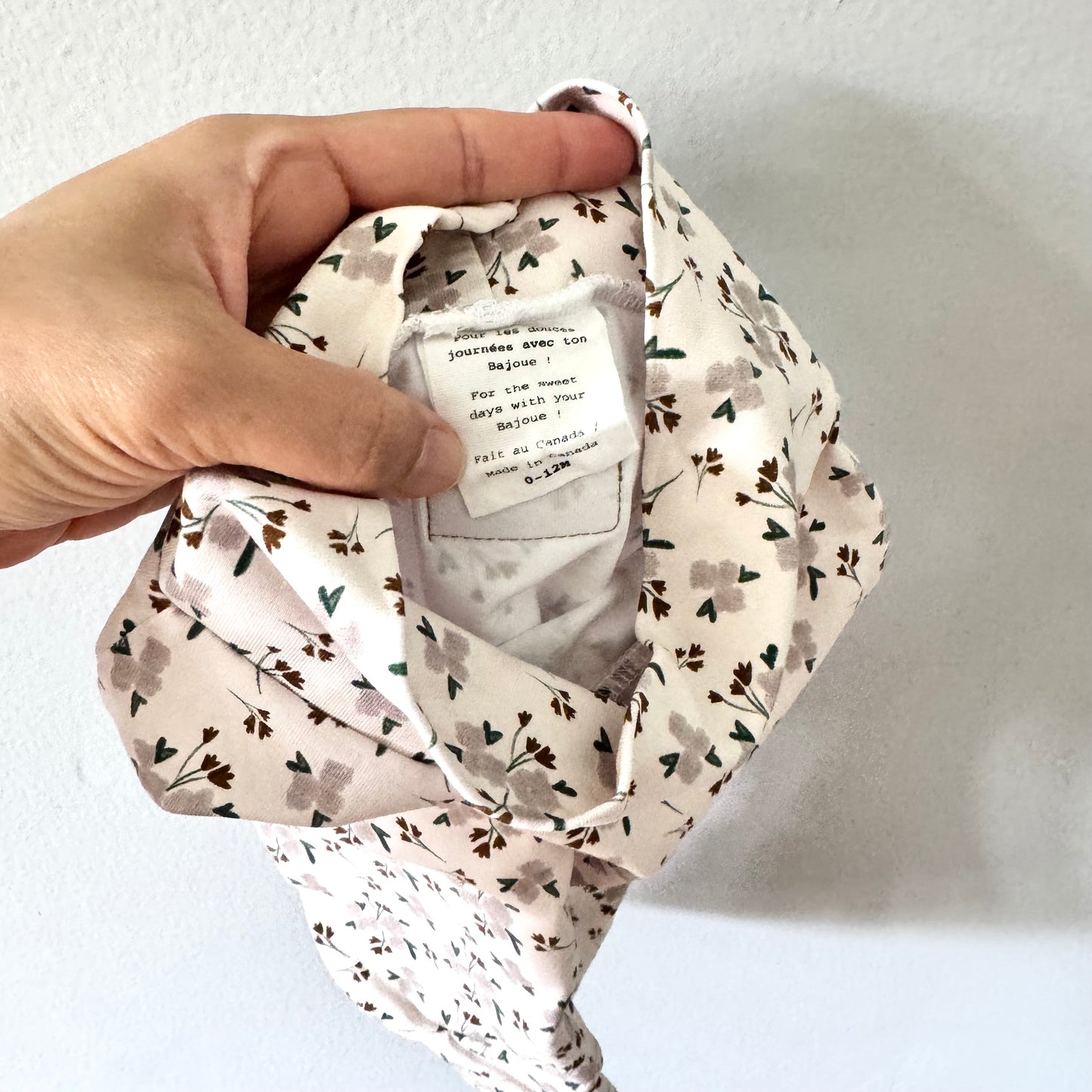 Bajoue / Floral pants / 0-12M