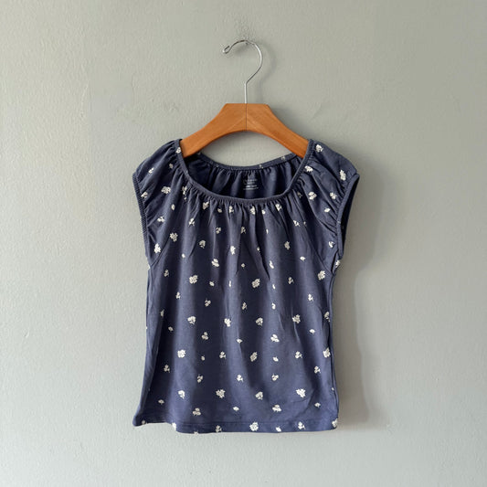 Primark Cares / Smokey blue x floral tank / 8-9Y