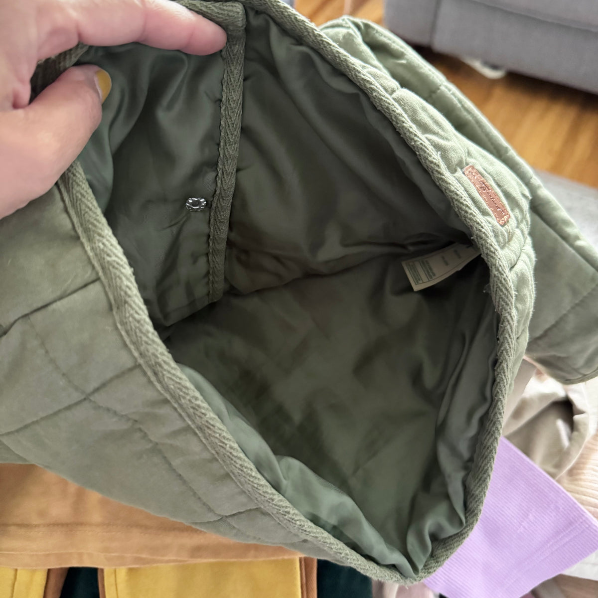 7 for all man kind / Khaki padded jacket / 3T
