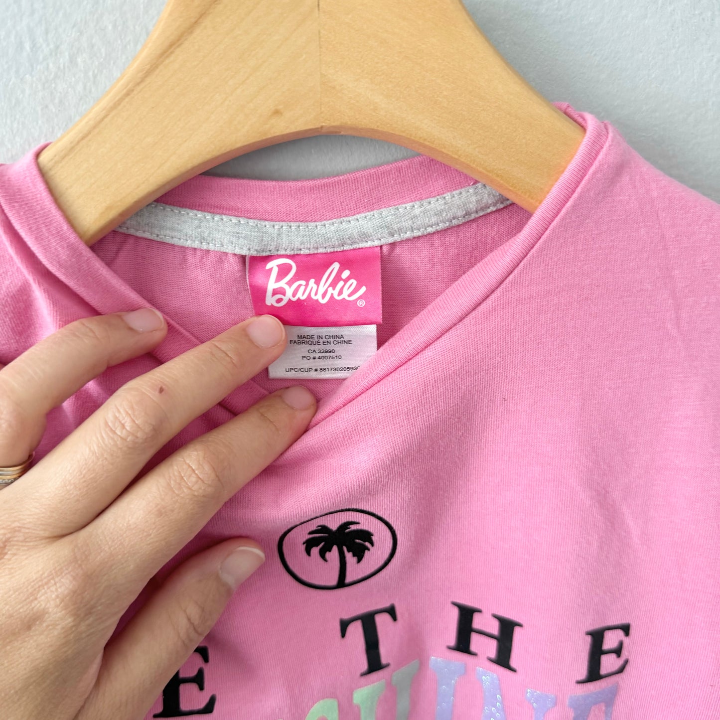 Barbie / Pink T-shirt / 6Y