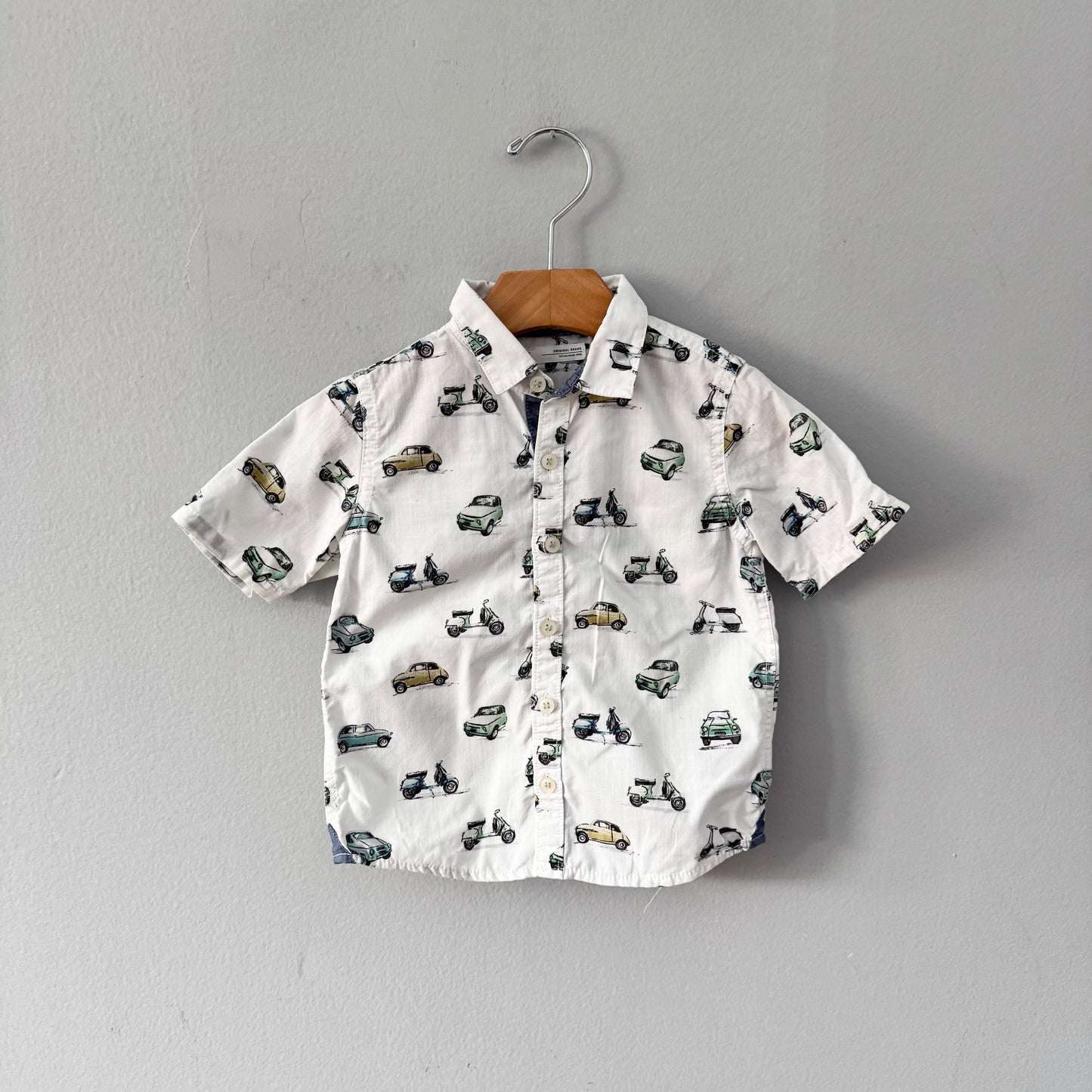 Next / Tee-shirt à manches courtes blanc et noir / 18-24M