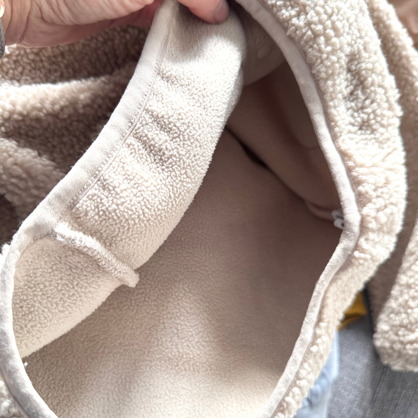 Jamie Kay / Sherpa fleece lined jacket / 4Y