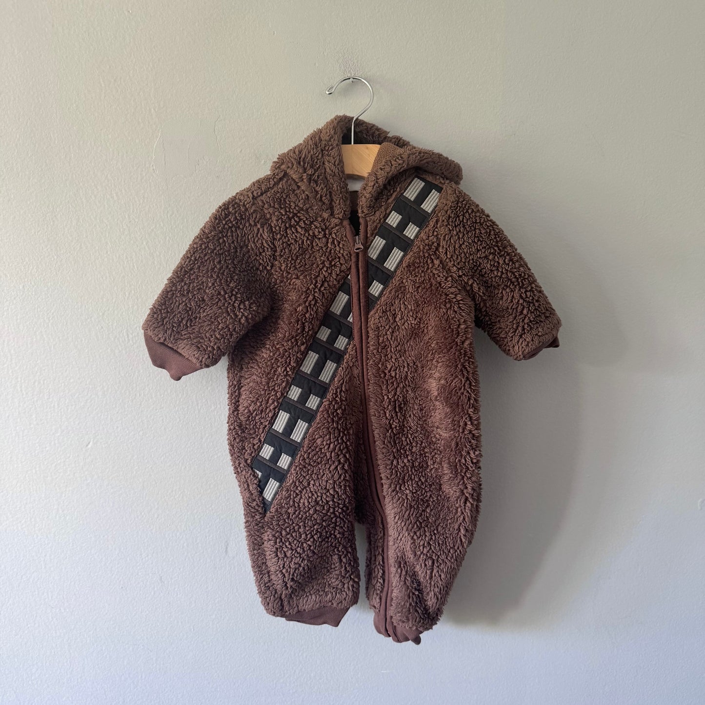 Gap x Star Wars / Fleece x sherpa romper / 3-6M