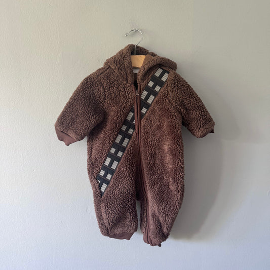 Gap x Star Wars / Fleece x sherpa romper / 3-6M