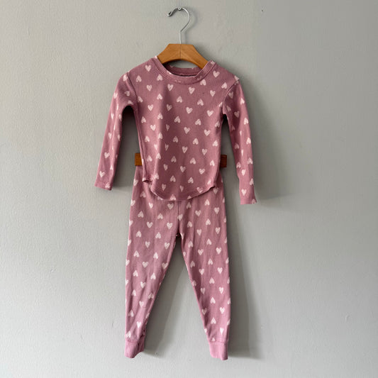 Daisy Fuentes / Pink hearts set / 3T