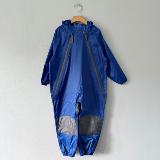 Cloudveil / Blue rain suit / 4T