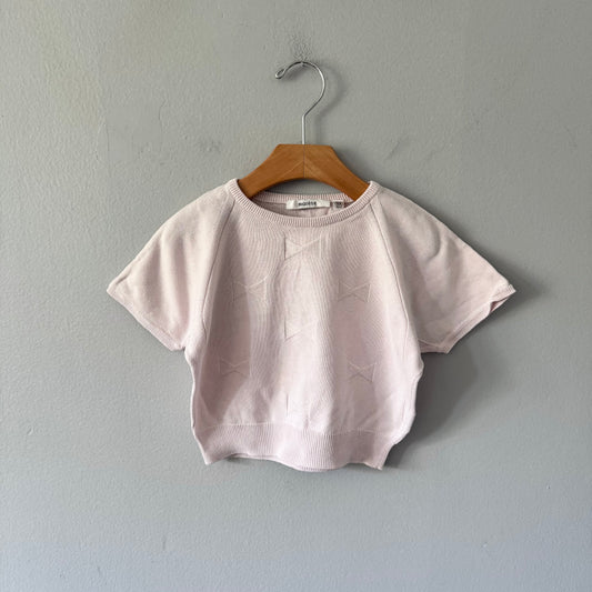 Marese / Light pink cotton knit / 4Y