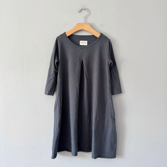 Mini mioche / Dark grey dress / 7-8Y