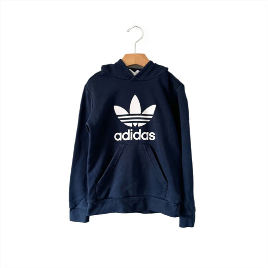 Adidas / Navy hoodie / 7-8Y