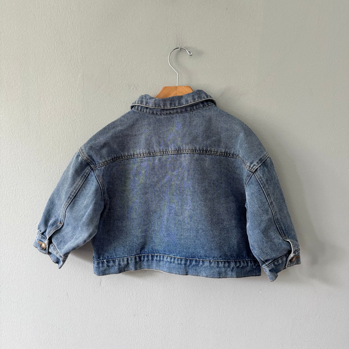 Ambb kids / Oversized denim jacket / 90(Fits 2.5-3Y)