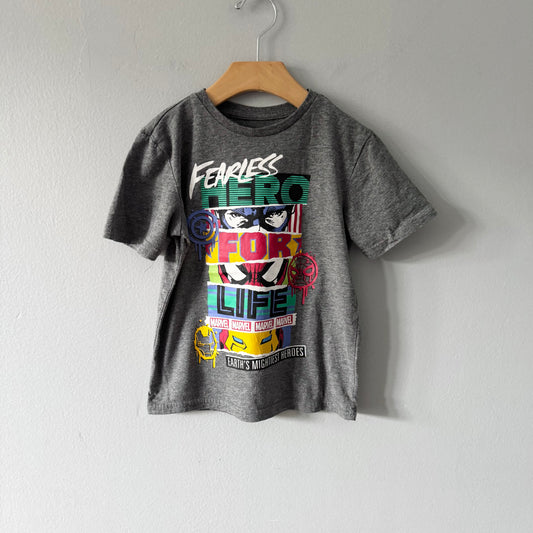 Marvel / Dark grey T-shirt / 4-5T