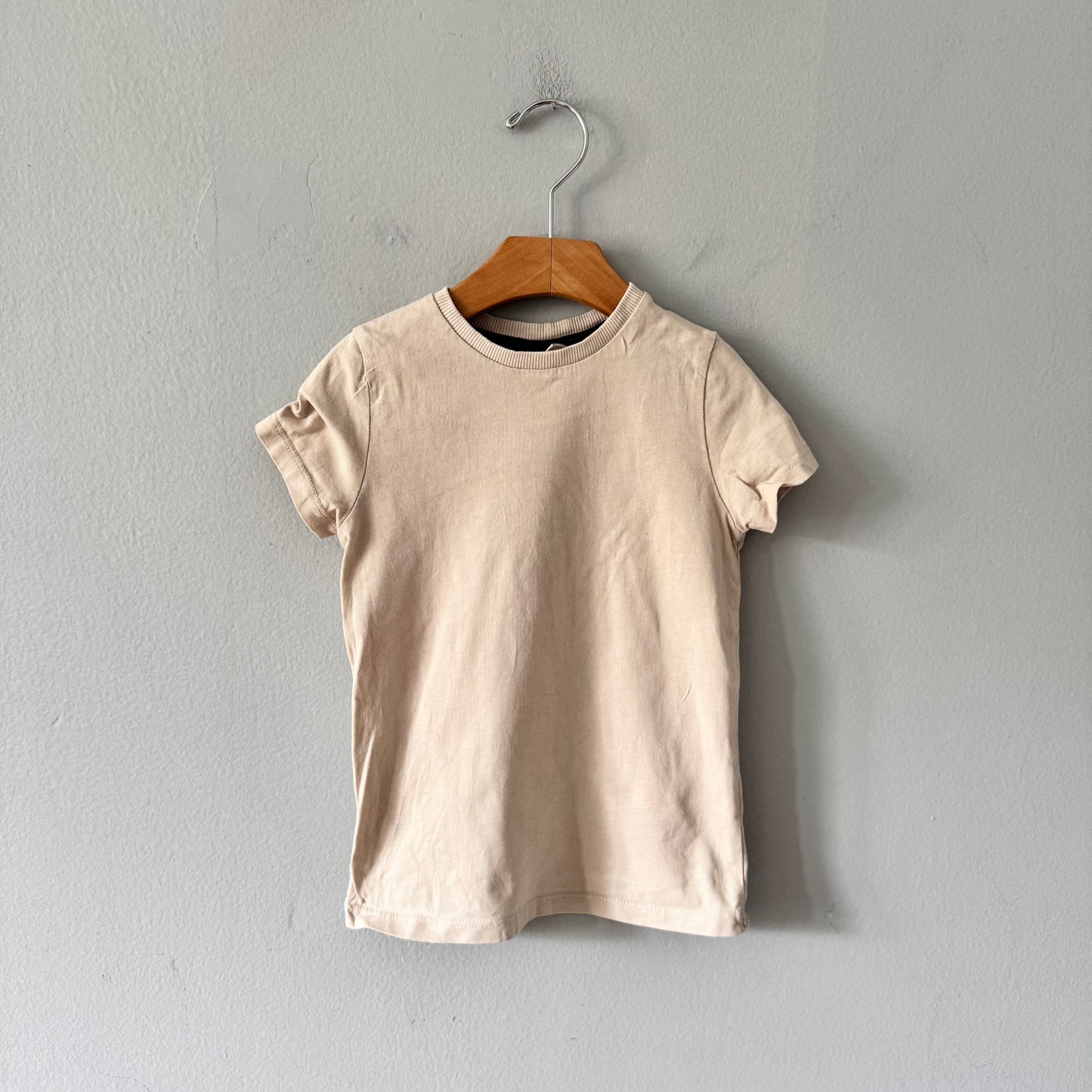 So Cute / Beige T-shirt dress / 2-3Y