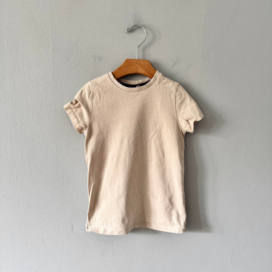 So Cute / Beige T-shirt dress / 2-3Y