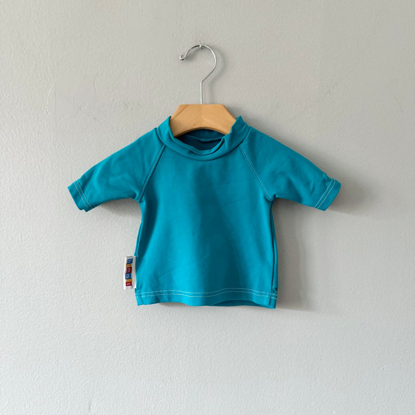 Bummis / Blue swim top / 6M