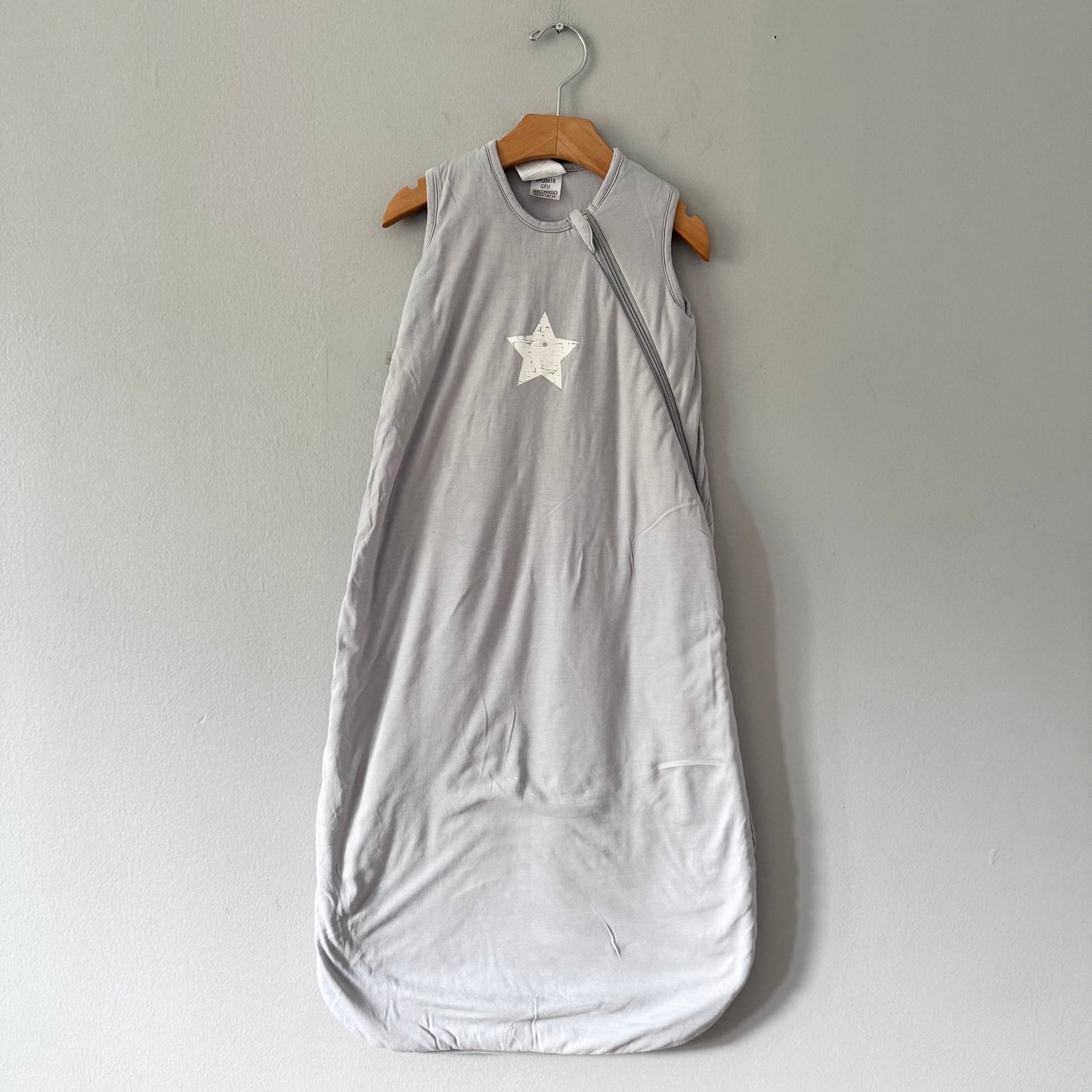 Perlimpinpin / Light grey sleep sack 1.0tog / 6-18M
