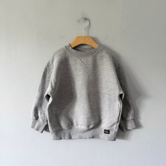 Zara / Light grey sweatshirt / 6Y