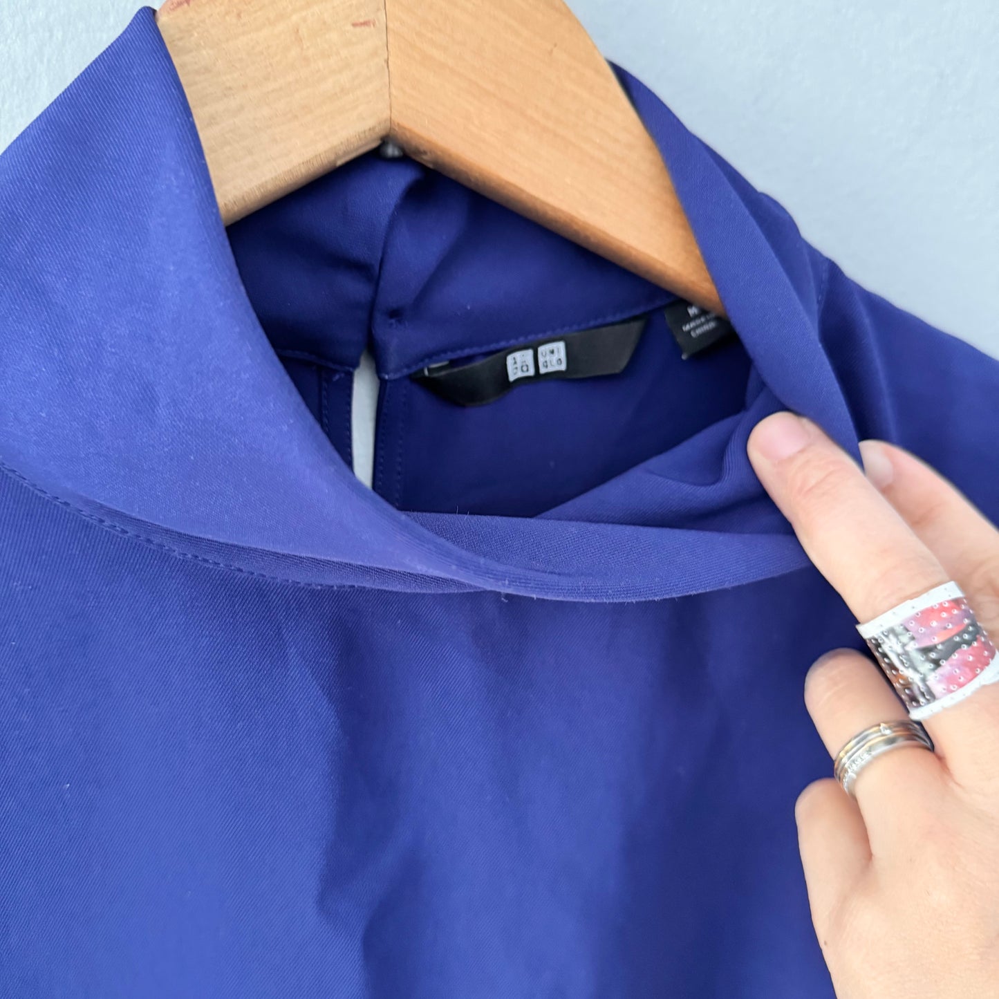 Uniqlo / Haut bleu / Femme M