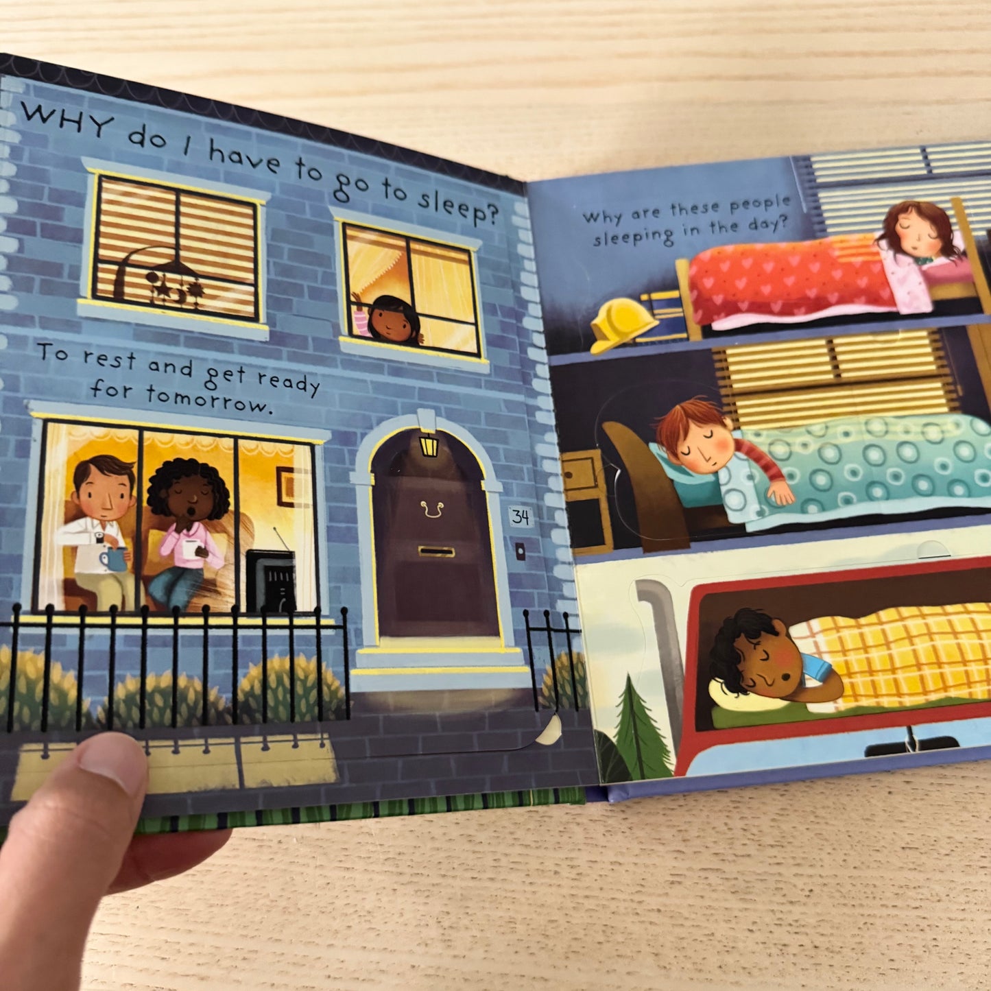 [Brand New] Usborne Lift-the-flap - What is Sleep?