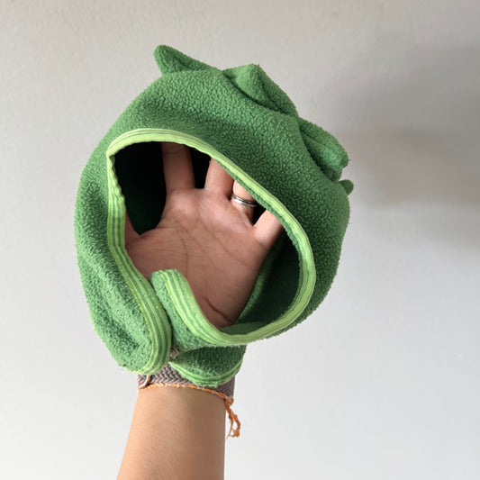 Mec / Green fleece hat / S(12-18M)