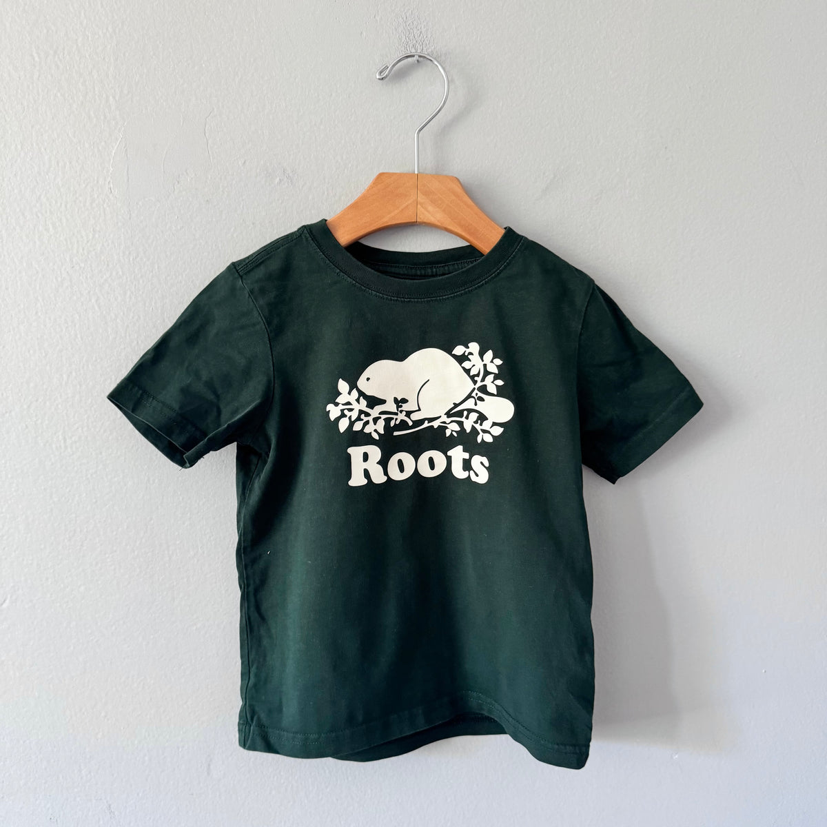 Roots / Green T-shirt / 4T