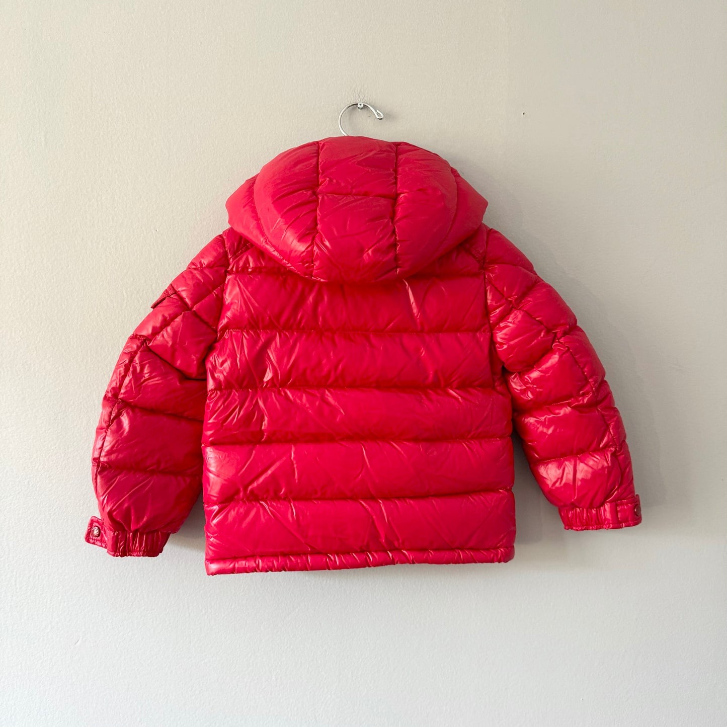 Moncler / Red down jacket / 4Y