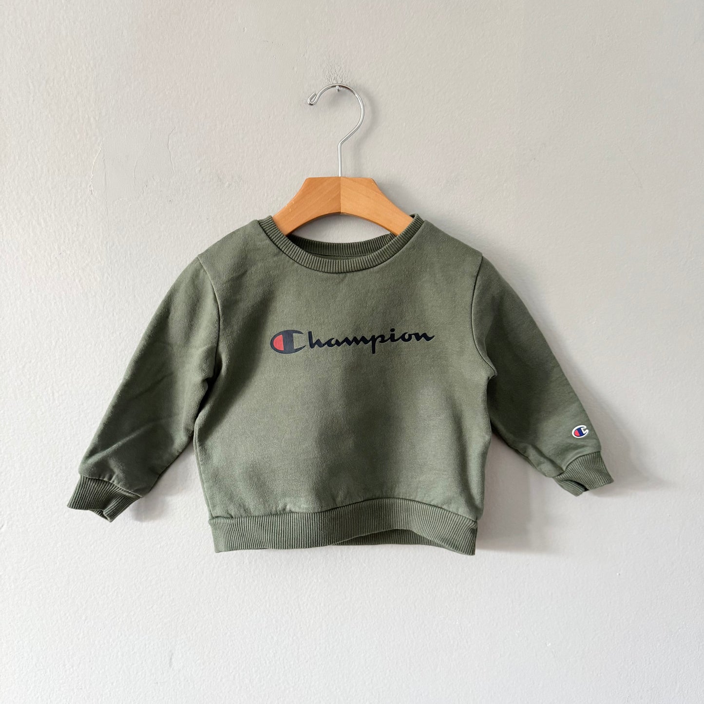 Champions / Khaki sweatshirt / 18M