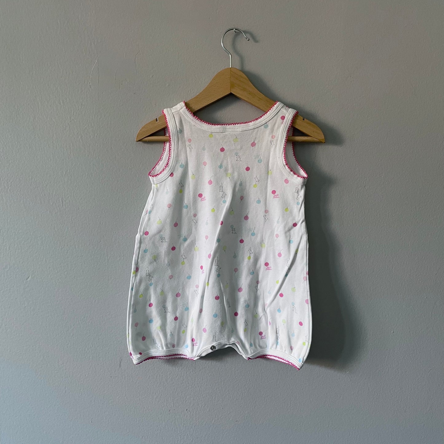 Petit Bateau / Tank romper / 12M