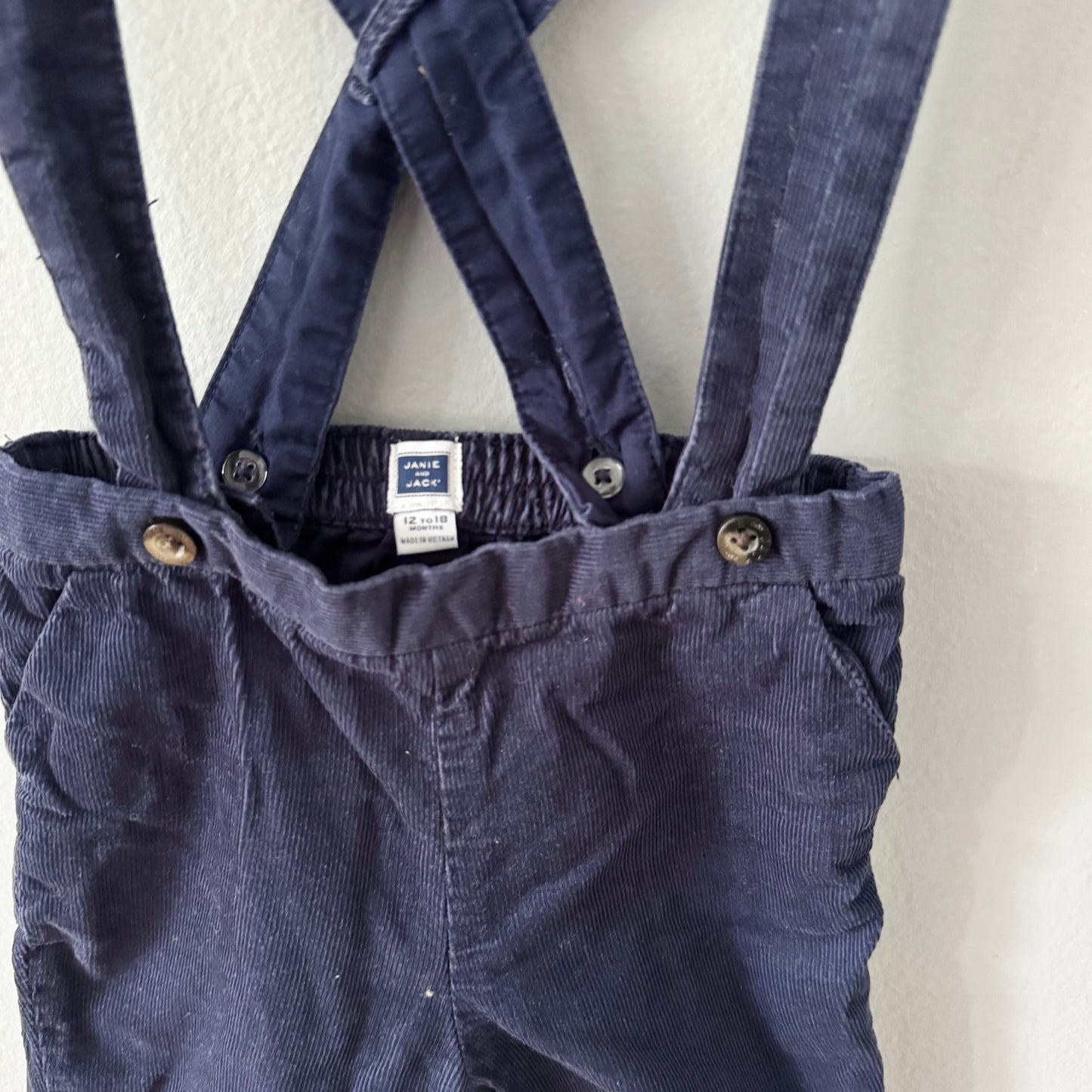 Janie & Jack / Navy corduroy pants / 12-18M
