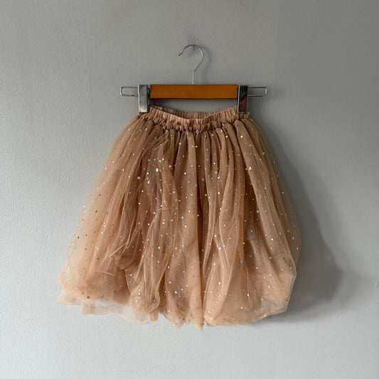 No brand / Light brown tutu skirt / 5-6Y