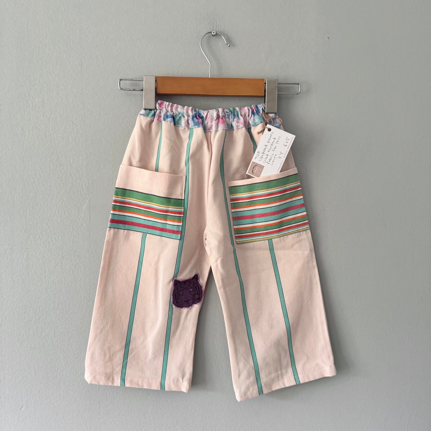 TUP / Upcycle playful pants / 3-4Y
